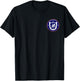 National Horseshoe Pitchers Association NHPA Logo on Front T-Shirt - T-Shirt | Black