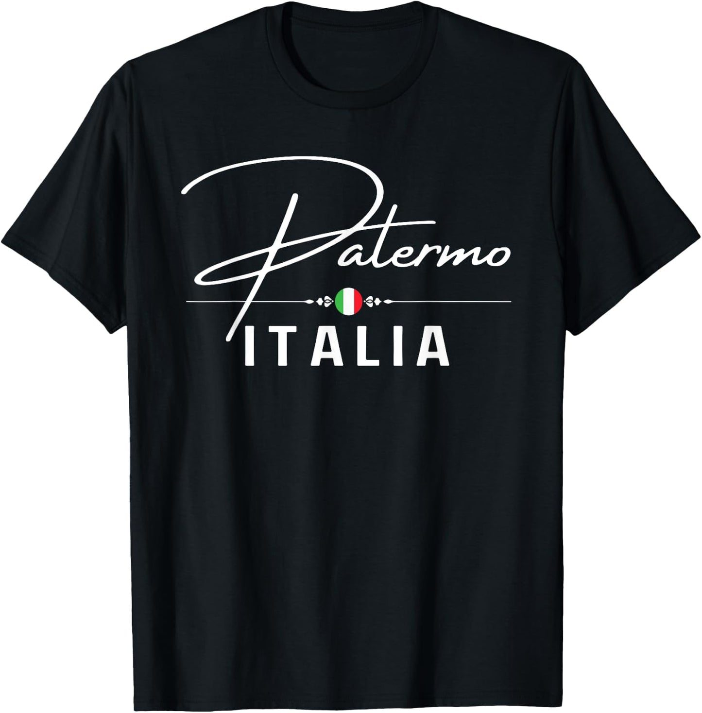 Italy Palermo Souvenir / Palermo T-Shirt - T-Shirt | Black