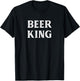 Beer King - Vintage Style T-Shirt - T-Shirt | Black