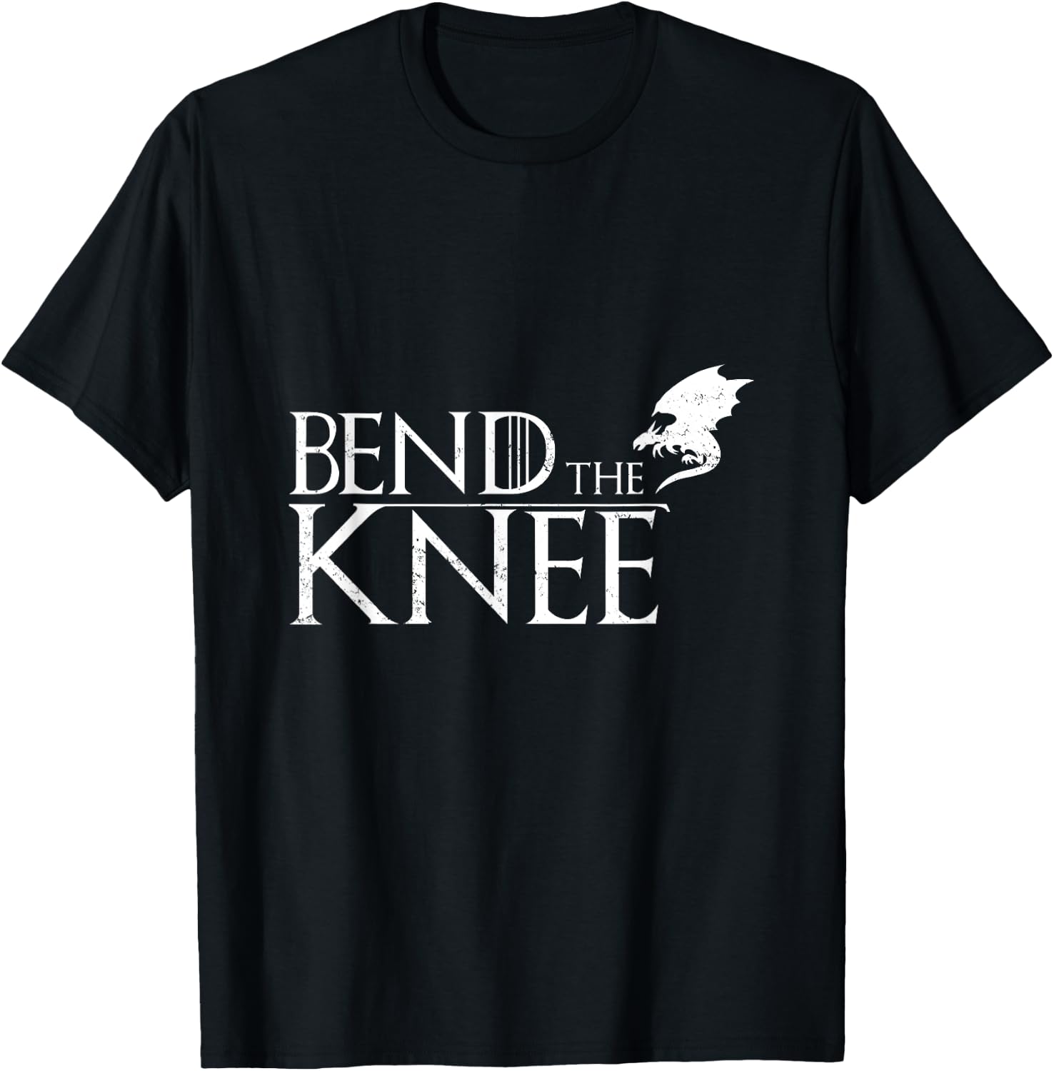 Bend The Knee T-Shirt - T-Shirt | Black