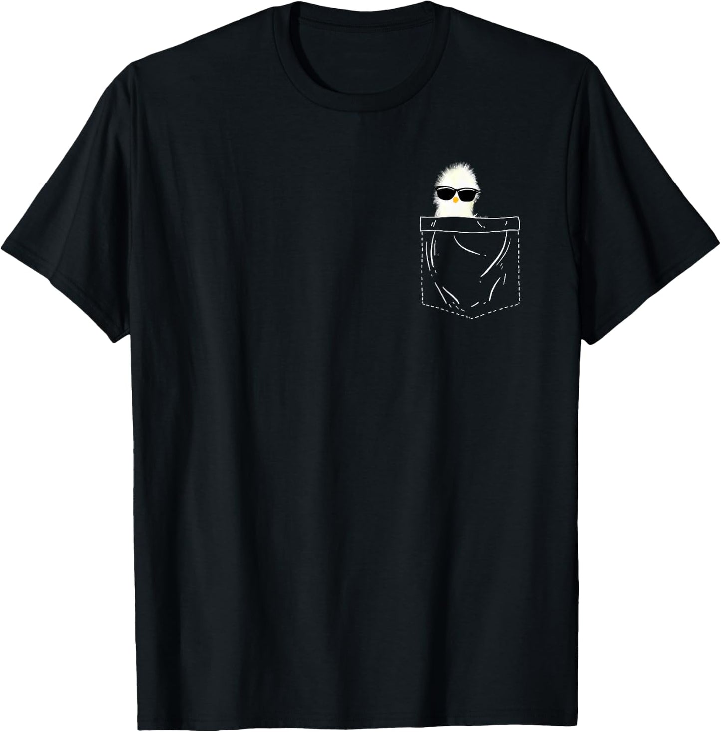 Cool Silkie Chicken Design Women Kids Silkie Chicken T-Shirt - T-Shirt | Black