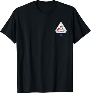 NASA Artemis Mission Patch T-Shirt - T-Shirt | Black