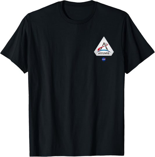 NASA Artemis Mission Patch T-Shirt - T-Shirt | Black
