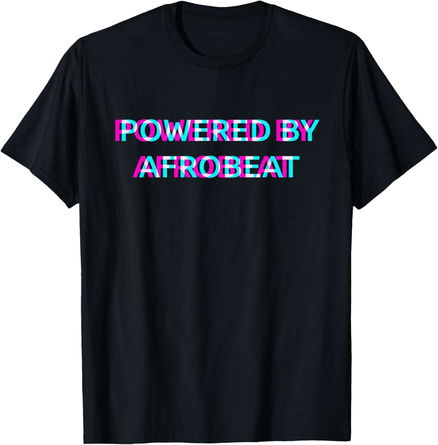 Powered By Afrobeat Music Festival Outfit T-Shirt - T-Shirt | Black