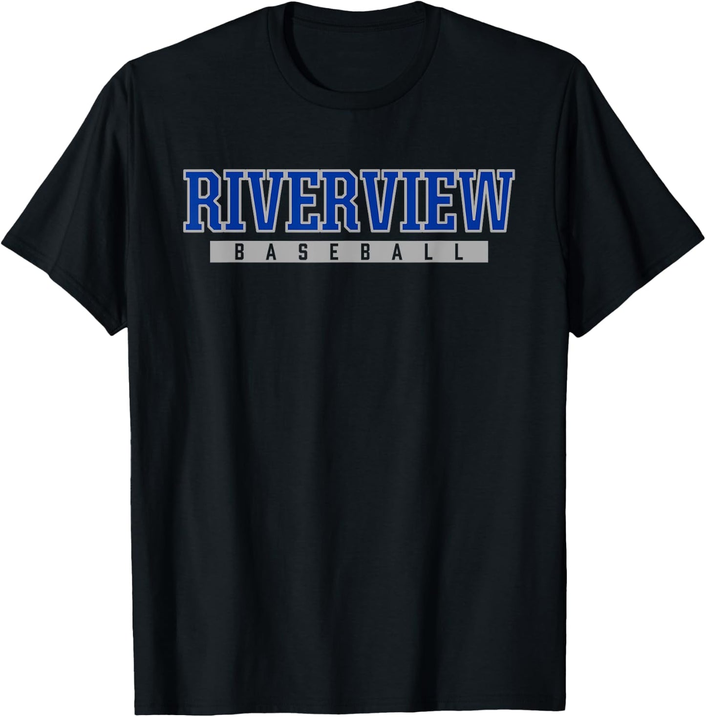 Riverview High School Baseball T-Shirt - T-Shirt | Black