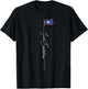 Sint Eustatius Statia St Eustatius Caribbean Patriotic Flag T-Shirt - T-Shirt | Black