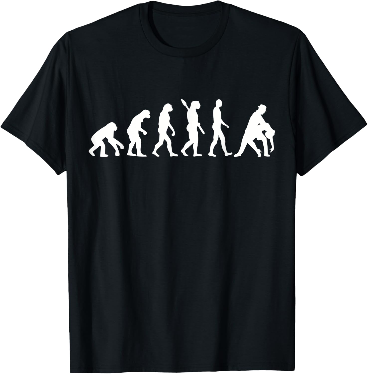 Evolution dancing T-Shirt - T-Shirt | Black