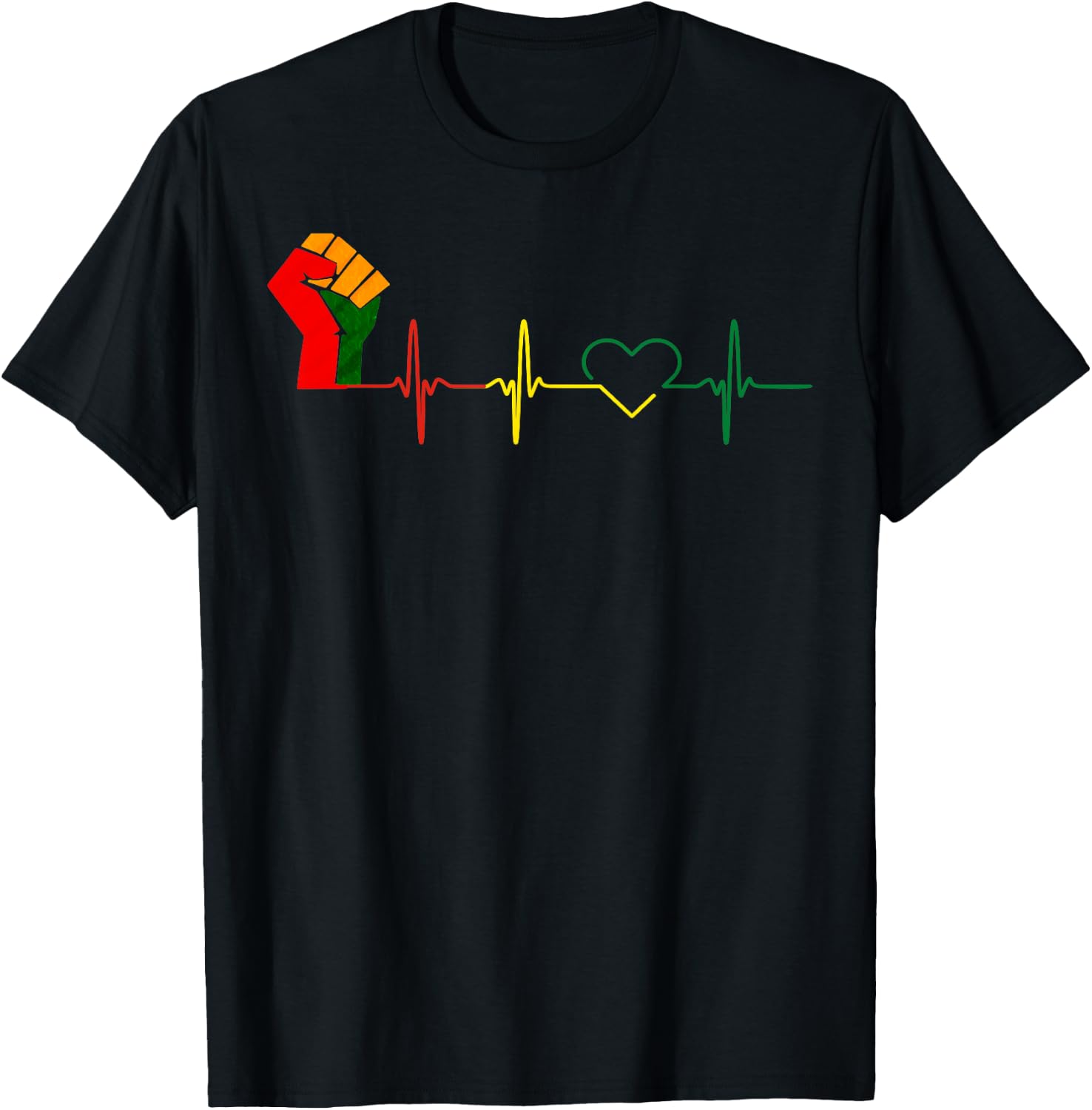 African American history, June 19th, Juneteenth Nurse T-Shirt - T-Shirt | Black