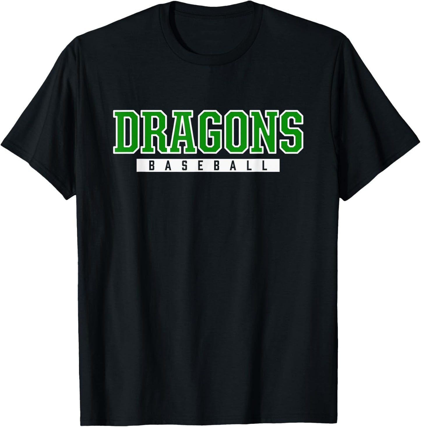 Pickens Dragons Baseball T-Shirt - T-Shirt | Black