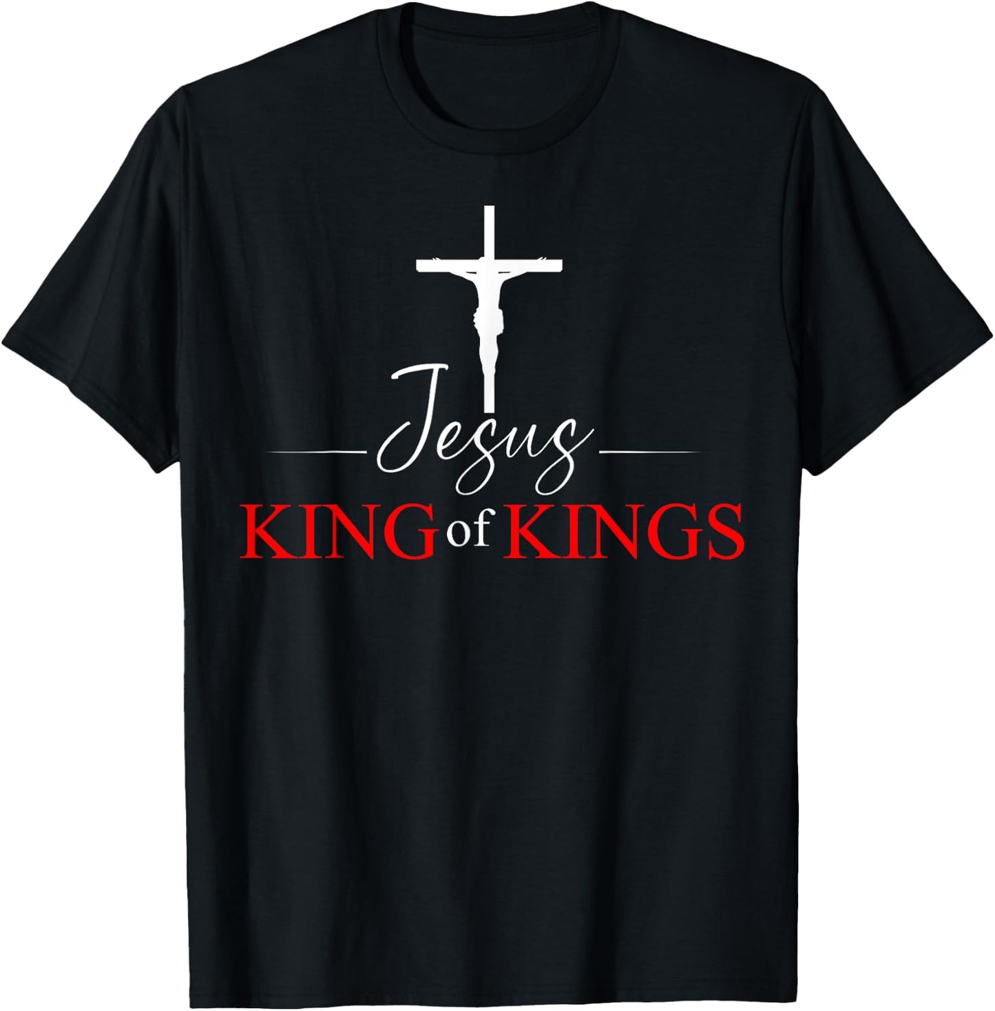 Jesus Christ and Faith Christian Bible and Love Jesus T-Shirt - T-Shirt | Black