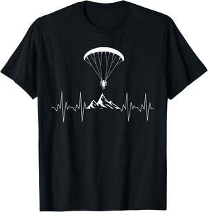 Paramotor Art Women Paramotoring Lover PPG Paramotor T-Shirt - T-Shirt | Black