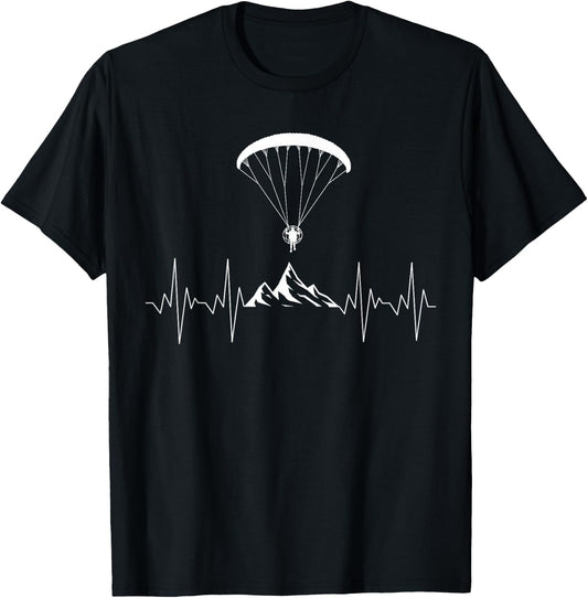 Paramotor Art Women Paramotoring Lover PPG Paramotor T-Shirt - T-Shirt | Black