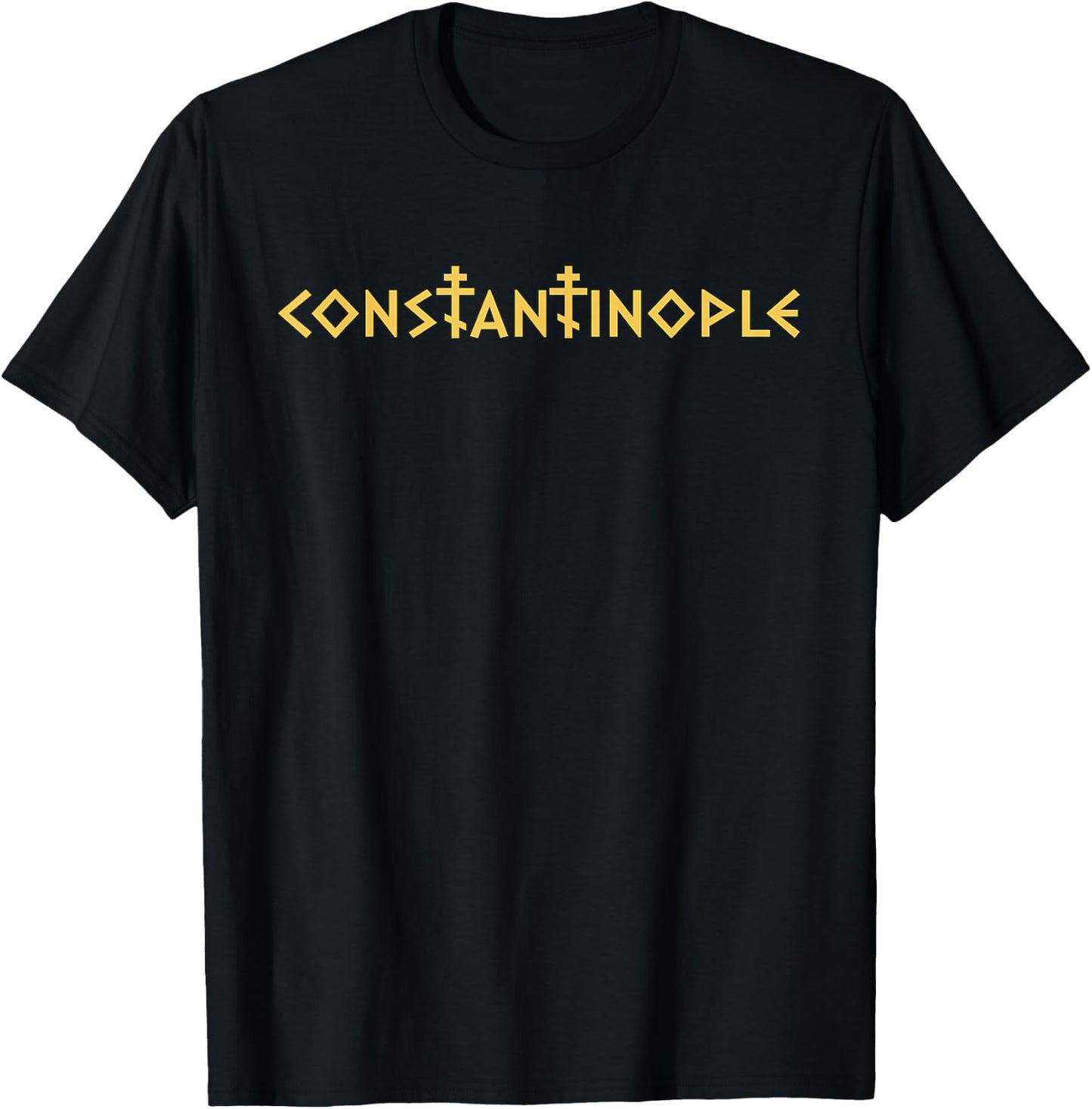 Constantinople Byzantine Empire Orthodox T-Shirt - T-Shirt | Black