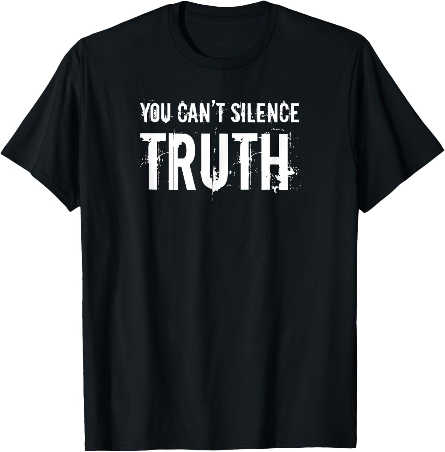 You Can't Silence Truth. Anti Cancel Culture. T-Shirt - T-Shirt | Black