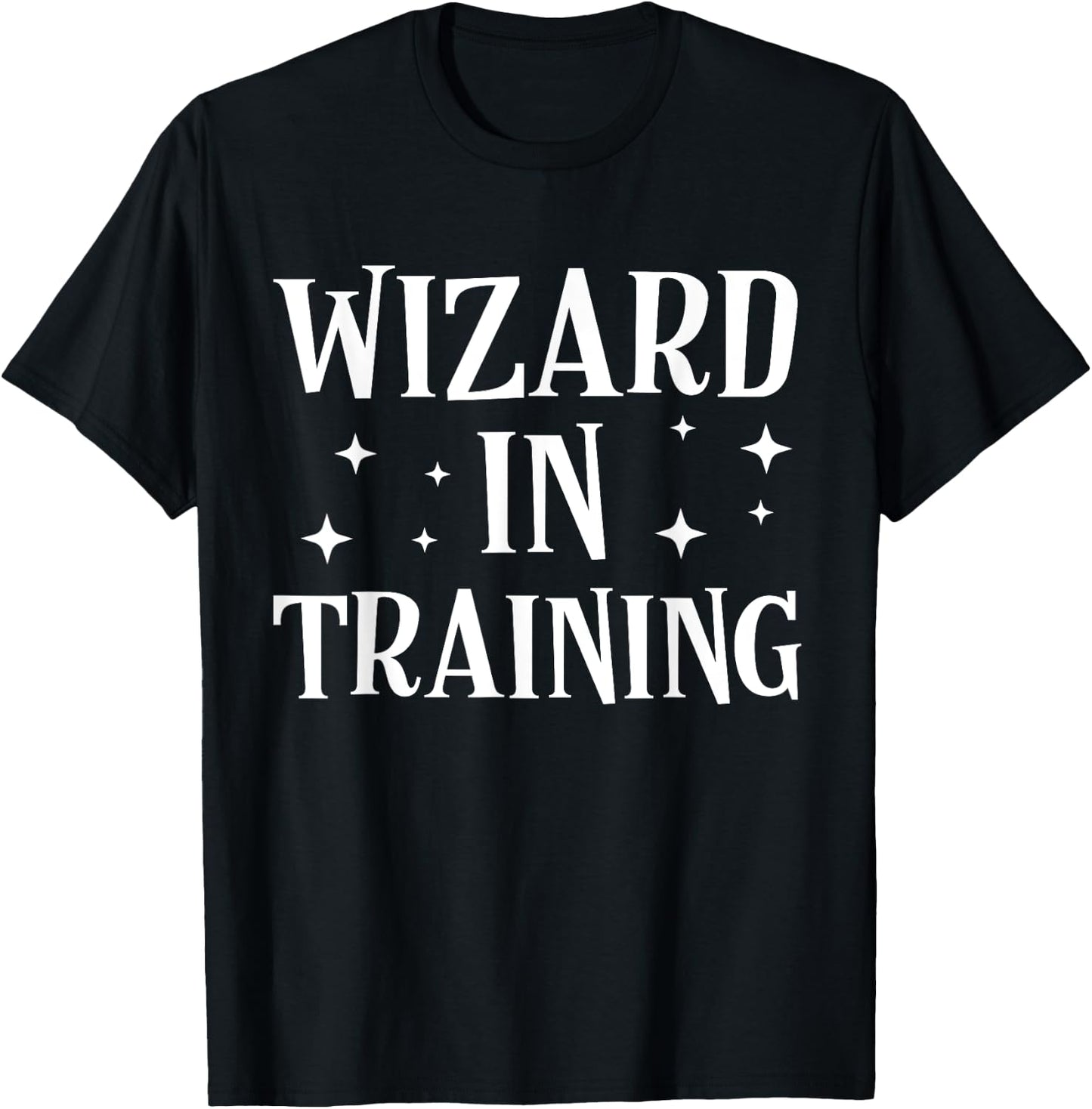 Funny Wizard in Training Easy Costume T-Shirt - T-Shirt | Black
