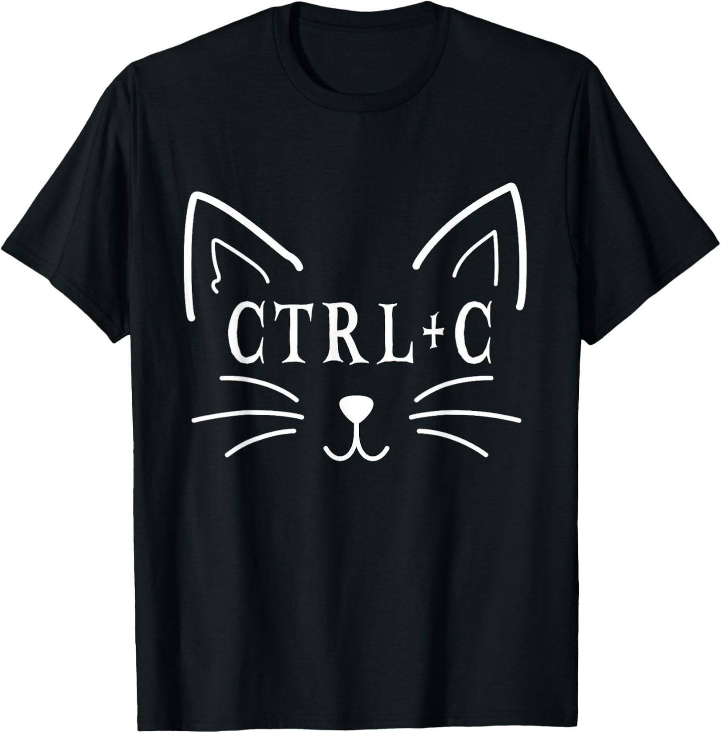 Copy Cat Matching Couples Halloween Costume Women Kids T-Shirt - T-Shirt | Black