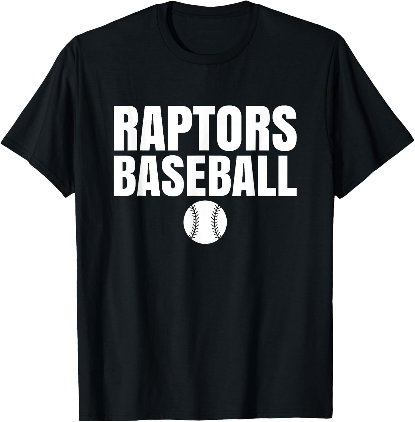Raptors Gallatin Baseball T-Shirt - T-Shirt | Black