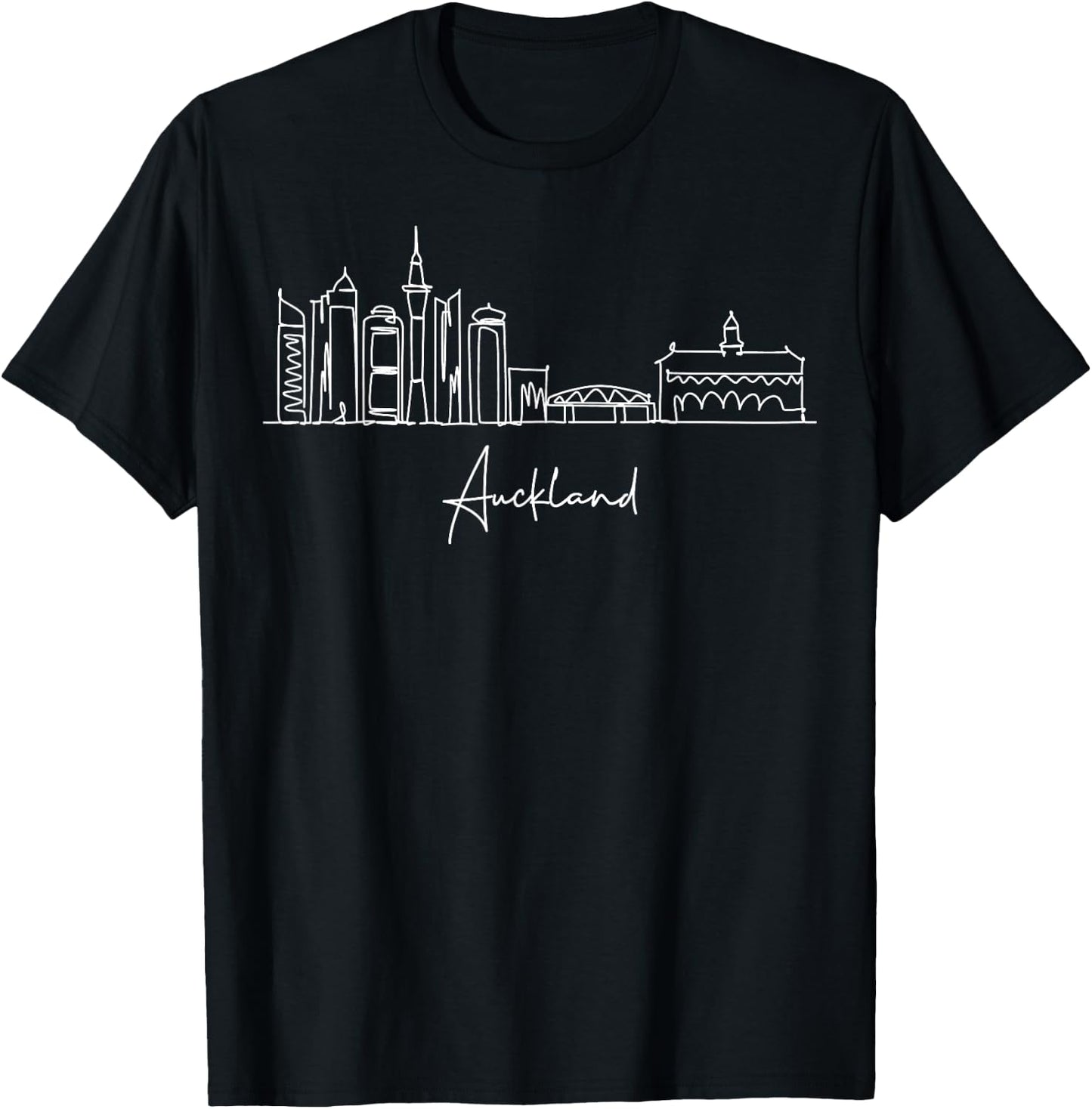 Travel New Zealand Auckland Wellington Family Vacation T-Shirt - T-Shirt | Black
