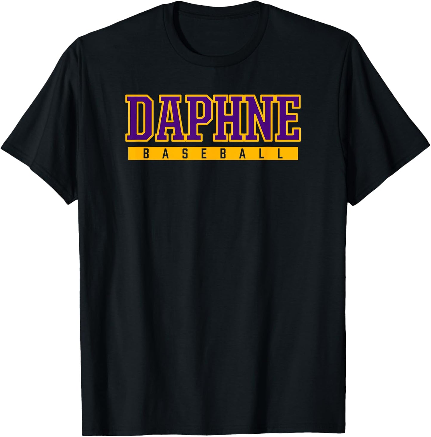 Daphne High School Baseball T-Shirt - T-Shirt | Black