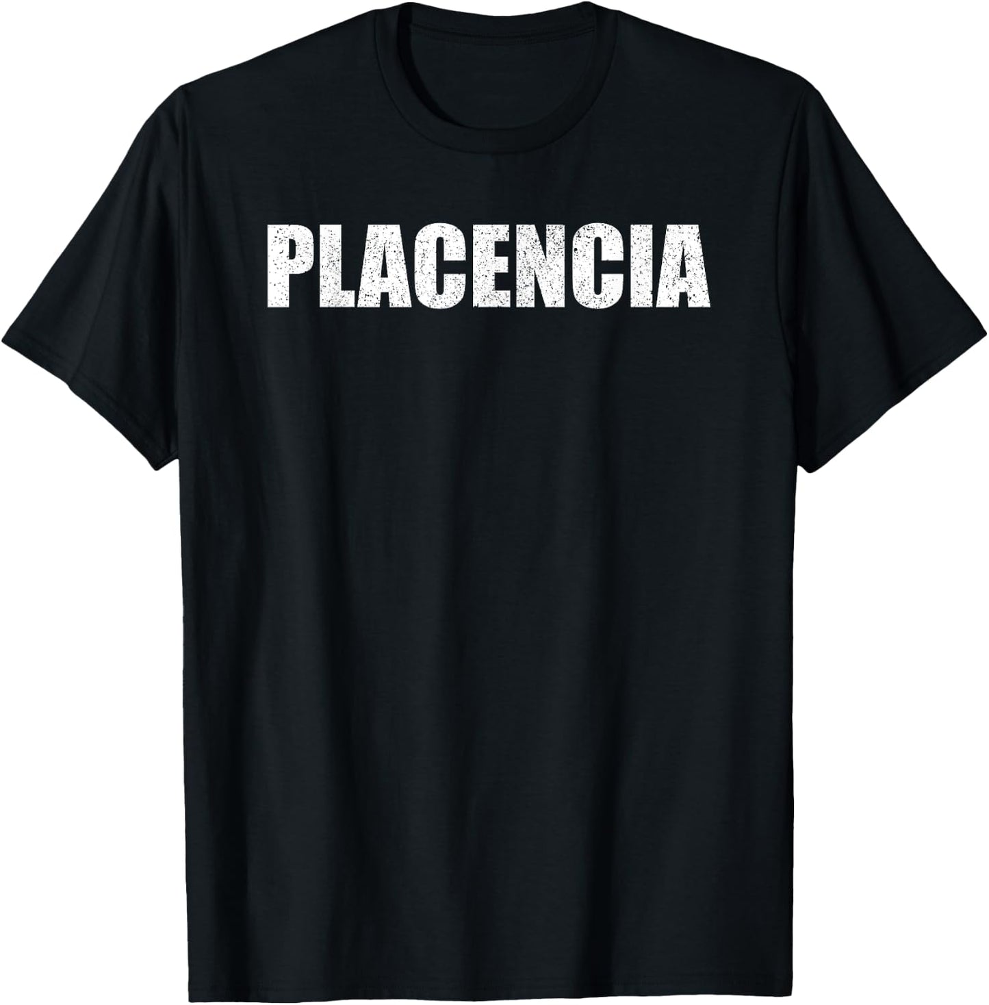Placencia Surname Retro Hispanic Mexican Spanish Family T-Shirt - T-Shirt | Black