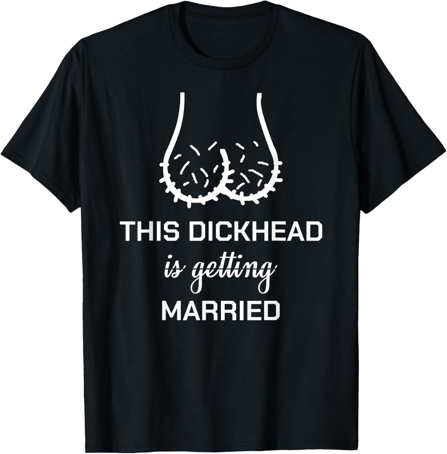 JGA Groom I Penis Head Stag Night T-Shirt - T-Shirt | Black