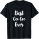Best Gee-Gee Ever Family Cute GeeGee T-Shirt - T-Shirt | Black