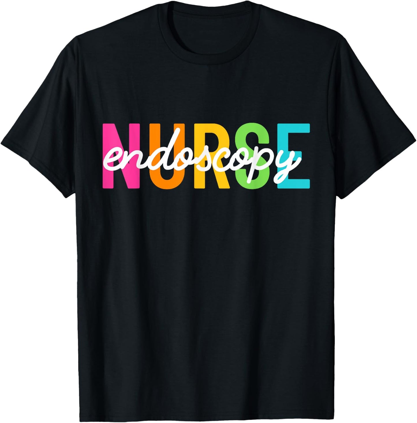 Endoscopy Nurse ENDO Nurse Cute Women GI Nurse Nursing T-Shirt - T-Shirt | Black