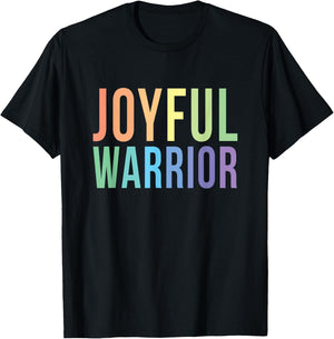 Be a Joyful Warrior for Kamala Harris Tim Walz 2024 T-Shirt - T-Shirt | Black