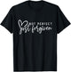 Not Perfect Just Forgiven Christian Easter Day God Jesus T-Shirt - T-Shirt | Black