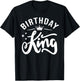 Birthday King - Son Or Dad´s Birthday Party T-Shirt - T-Shirt | Black