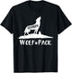 Wolf Pack Matching Family Grandpa Wolf Wolves T-Shirt - T-Shirt | Black