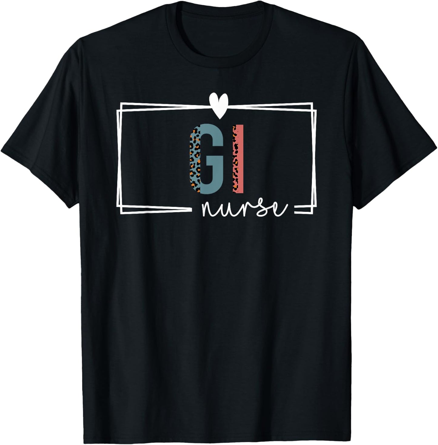 GI Nurse Gastroenterology Nurse Nurses Day T-Shirt - T-Shirt | Black