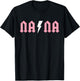 Rock n Roll Nana Birthday Rock Star Matching Family T-Shirt - T-Shirt | Black