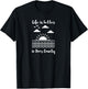 Life is Better in Door County T-Shirt - T-Shirt | Black
