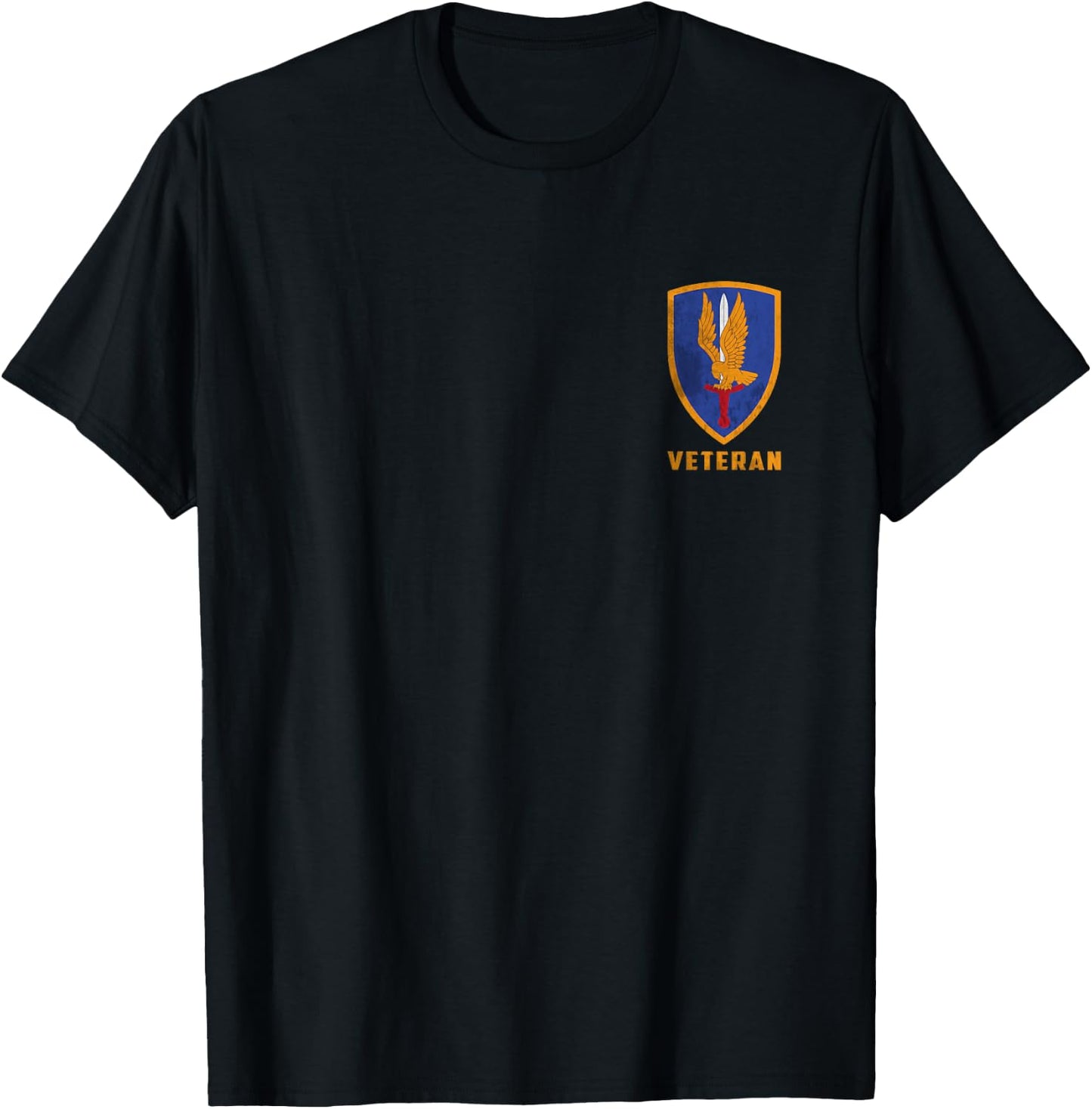 1st Aviation Brigade Military Veteran Father Day Christmas T-Shirt - T-Shirt | Black