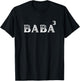 Funny Father of 3 Kids - Baba to be of 3 kids - Dad Cubed T-Shirt - T-Shirt | Black