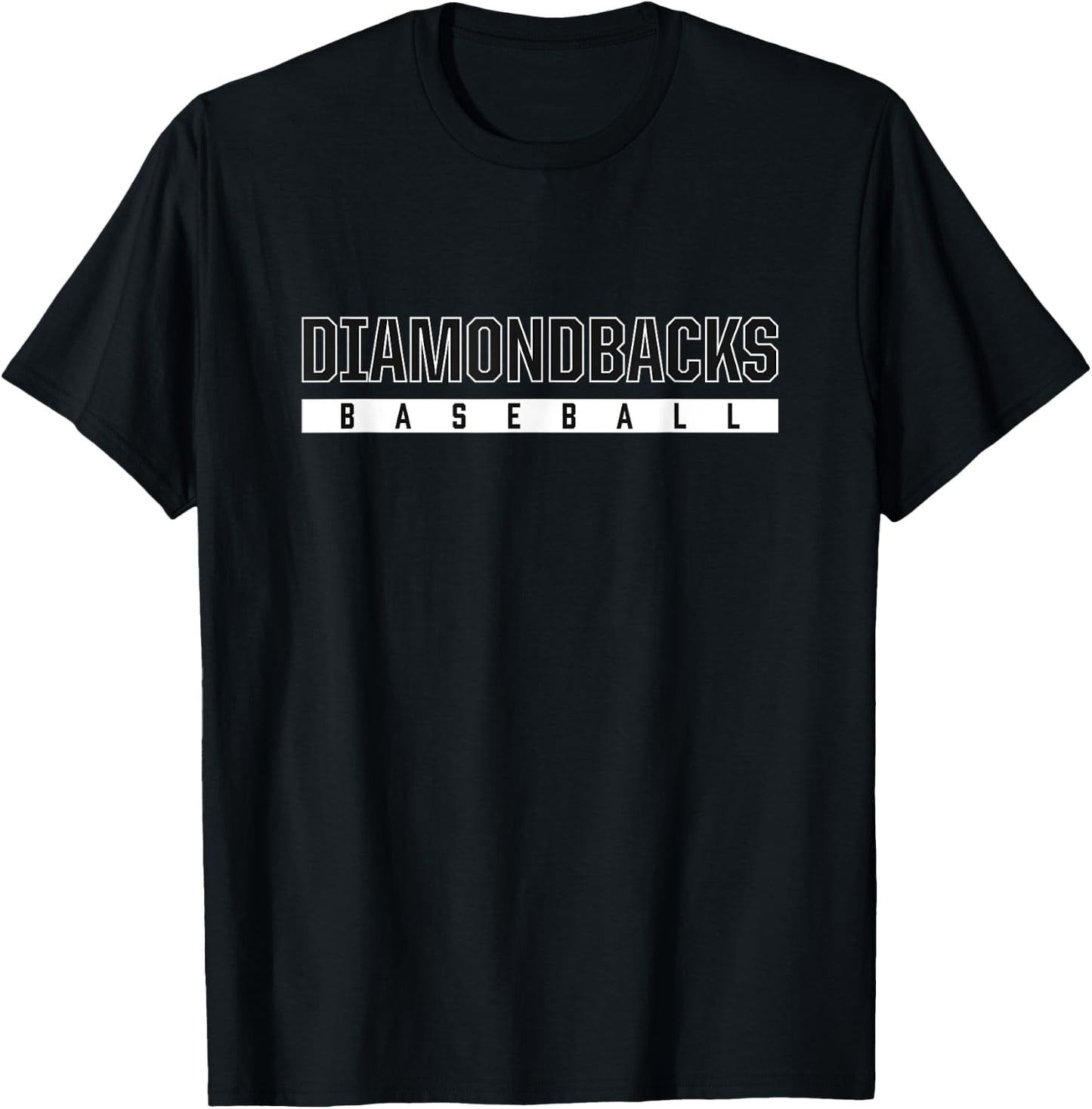 Diamondbacks Century High School Baseball T-Shirt - T-Shirt | Black