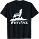 Wolf Pack Matching Family Daddy Wolf Wolves T-Shirt - T-Shirt | Black