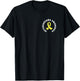 Osteosarcoma Awareness Pocket Wear With Yellow Ribbon T-Shirt - T-Shirt | Black