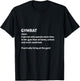 Gymrat GYM RAT Definition Gym Goers Healthy Lifestyle T-Shirt - T-Shirt | Black
