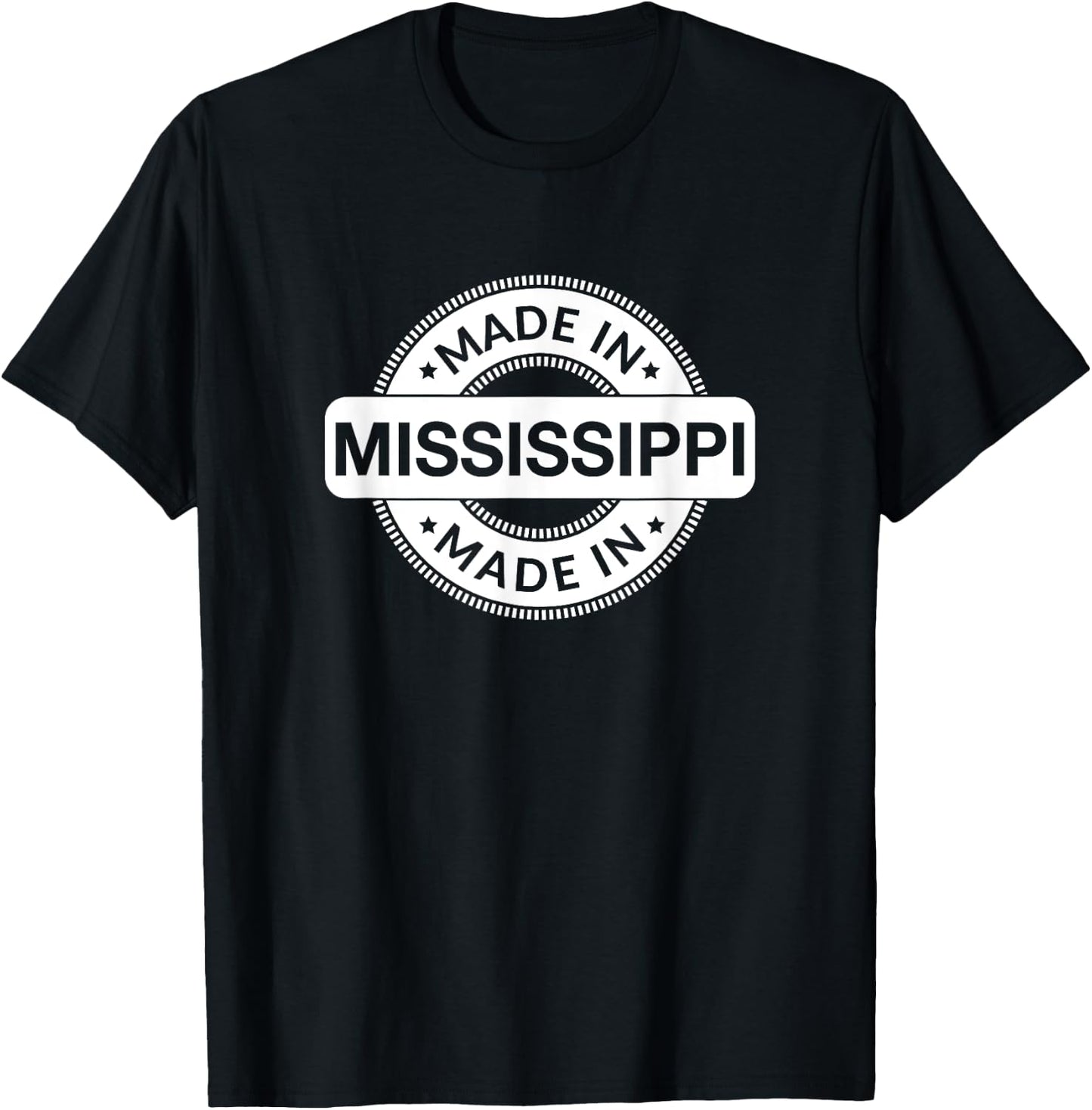 MISSISSIPPI Home - Made in MISSISSIPPI - Classic T-Shirt - T-Shirt | Black