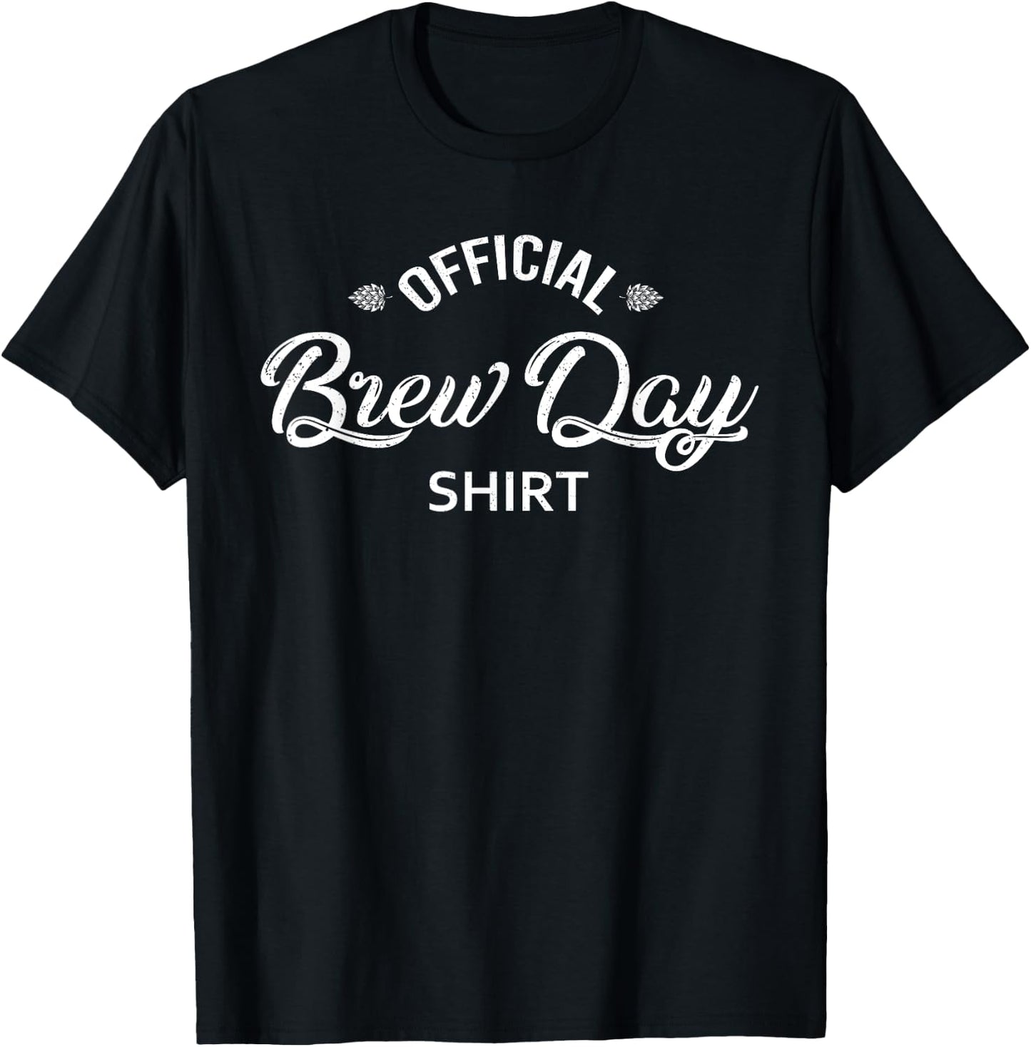 Official Brew Day Shirt Funny Craft Beer Home Brewing Gift T-Shirt - T-Shirt | Black