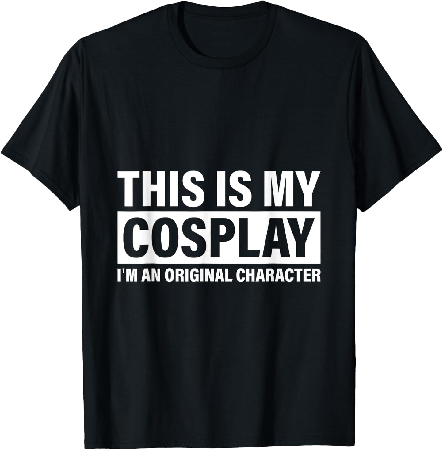 This Is My Cosplay Cosplayer Costume T-Shirt - T-Shirt | Black