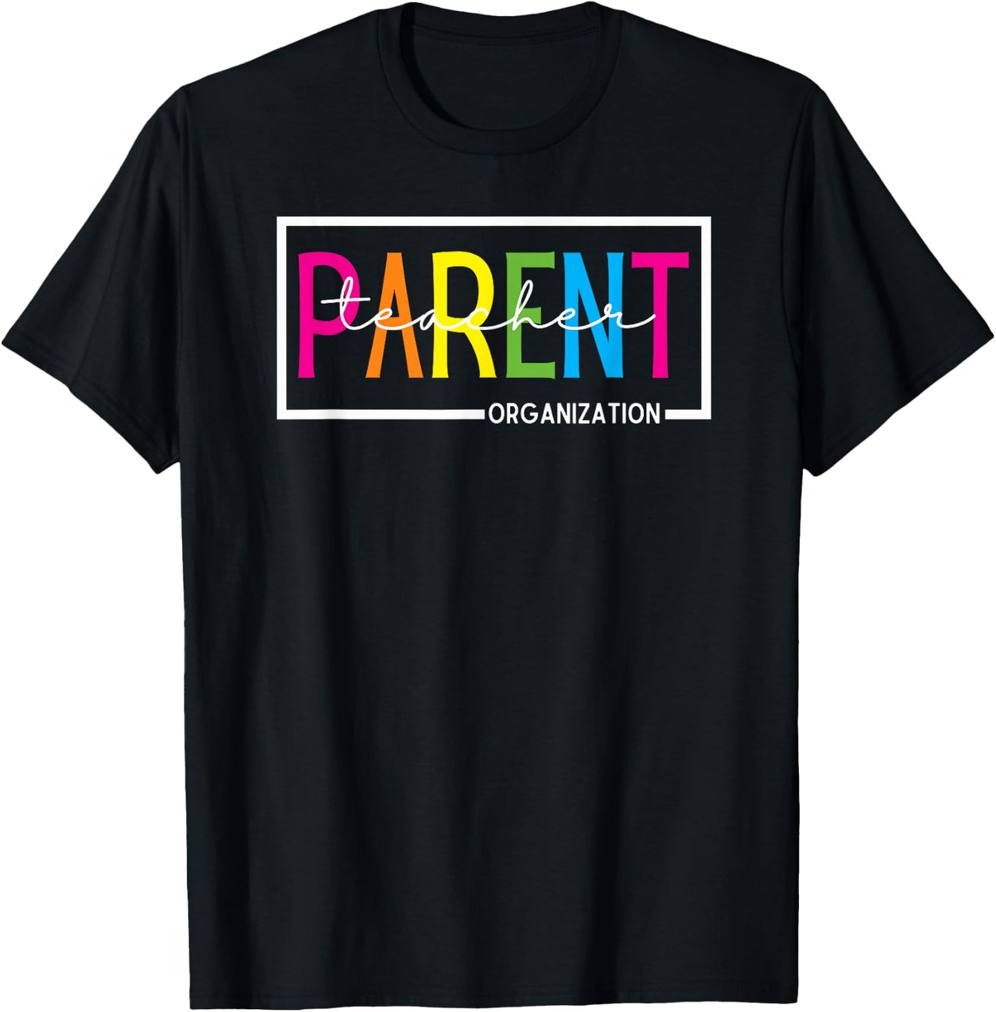 PTO Parent Teacher Organization Men Women T-Shirt - T-Shirt | Black