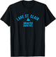 Lake St. Clair Unsalted Shark Free Great Lakes T Shirt T-Shirt - T-Shirt | Black