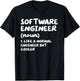 Software Engineer Definition Funny Engineering T-Shirt - T-Shirt | Black