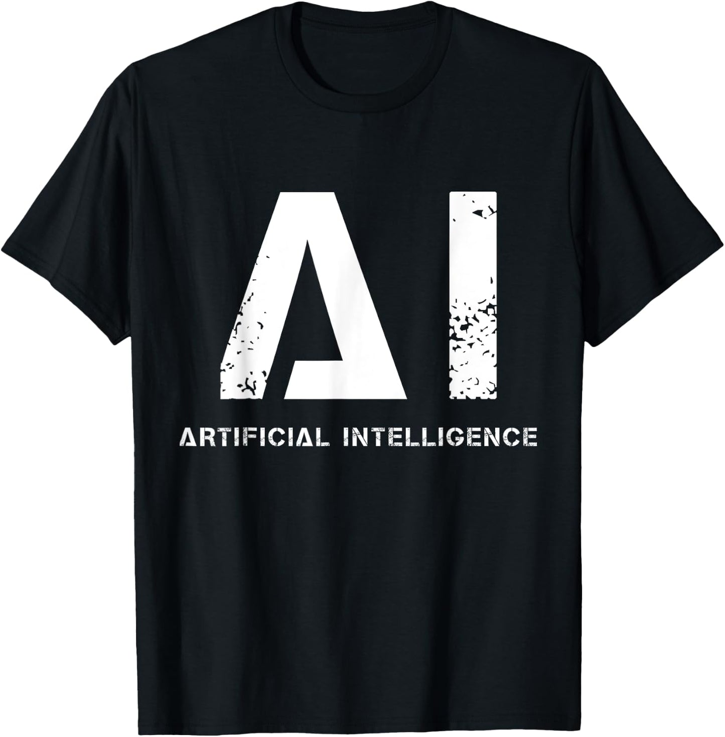 Artificial intelligence - robot engineer Cyborg future T-Shirt - T-Shirt | Black