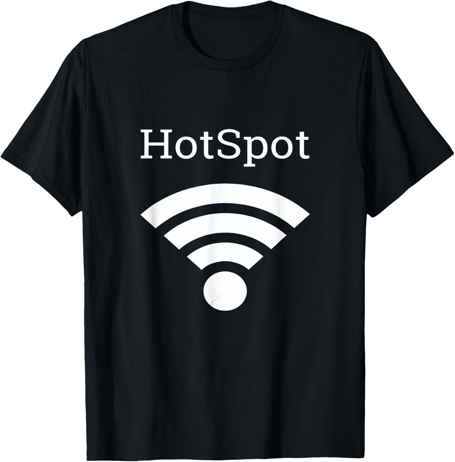 Fun HotSpot WiFi , Women T-Shirt - T-Shirt | Black
