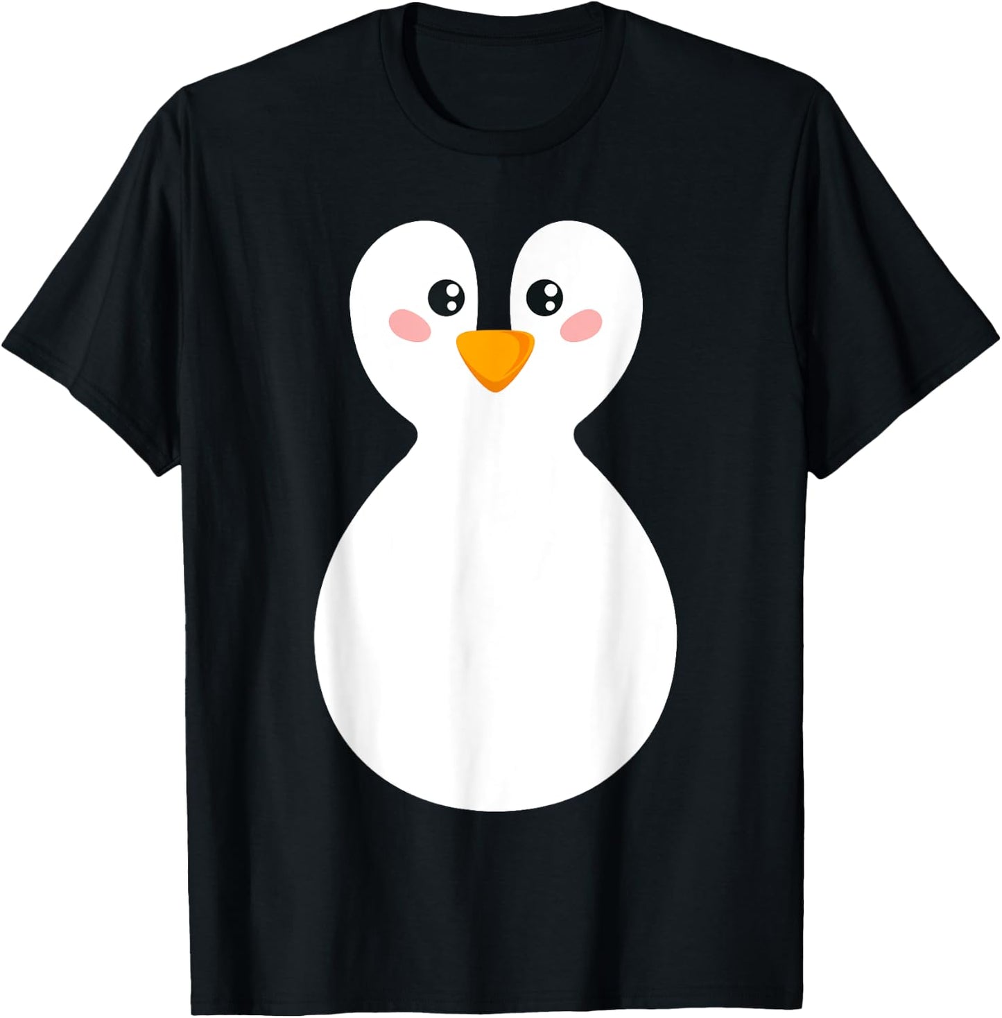 Funny lazy easy penguin costume for DIY halloween party T-Shirt - T-Shirt | Black