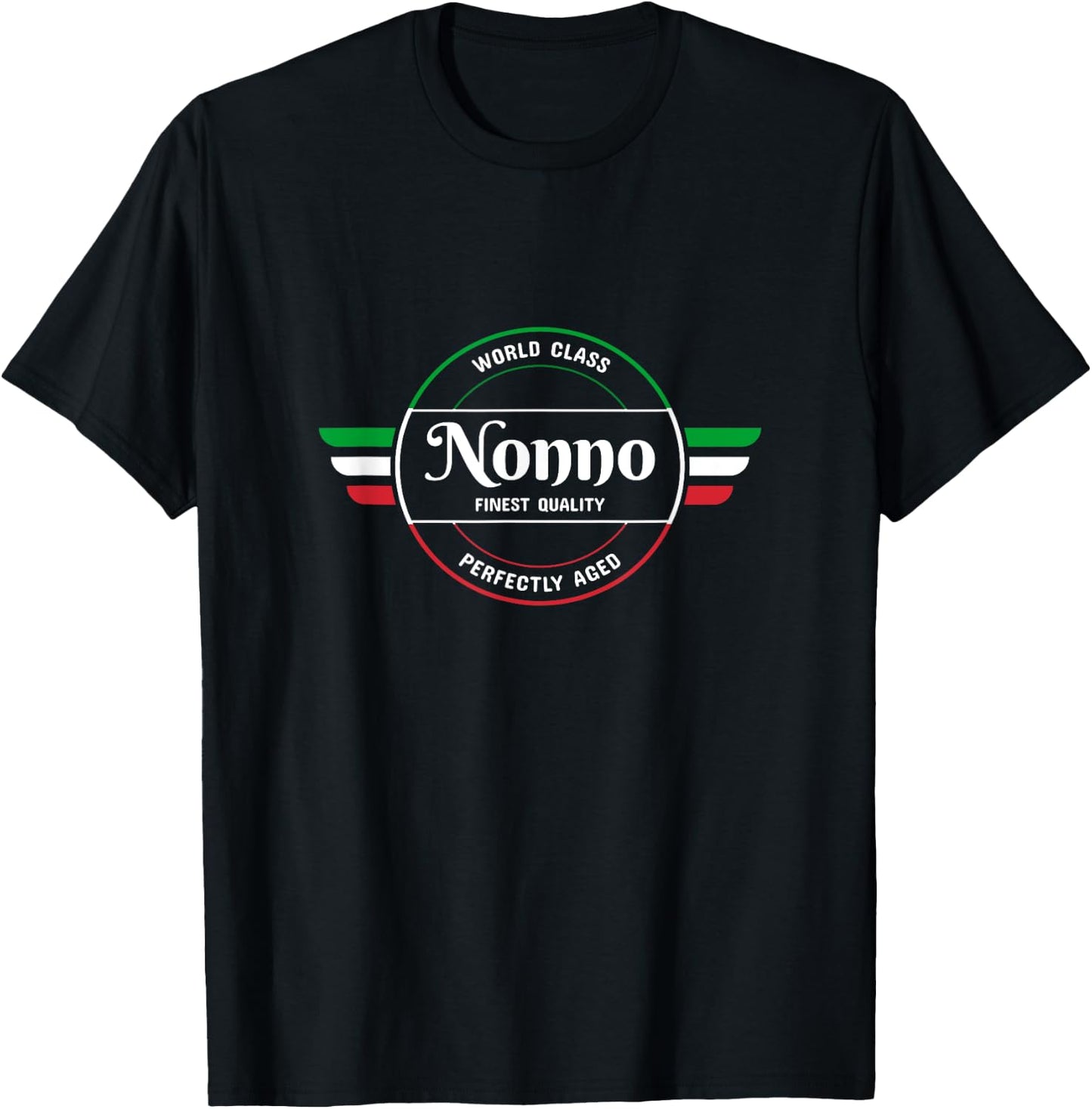 World Class Nonno Italian Grandfather Shirt T-Shirt - T-Shirt | Black